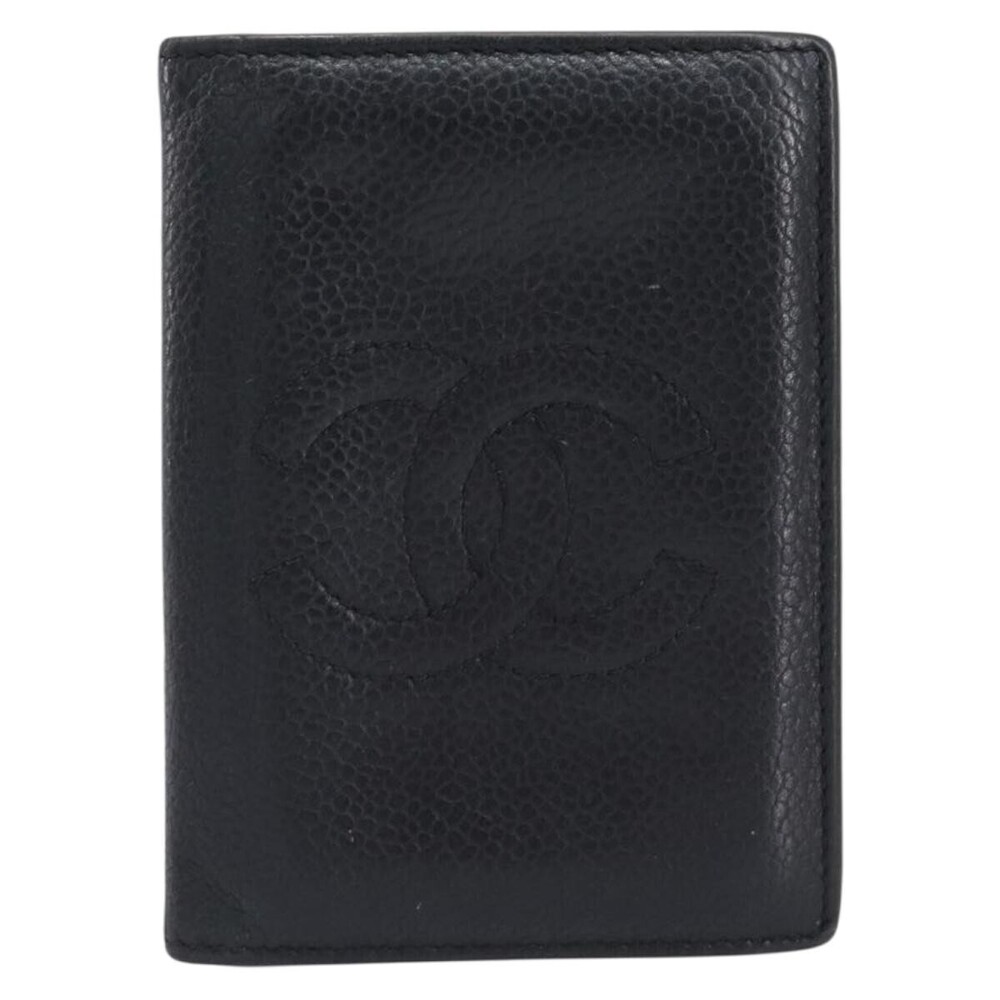 Chanel Timeless Bifold Card Case Caviar